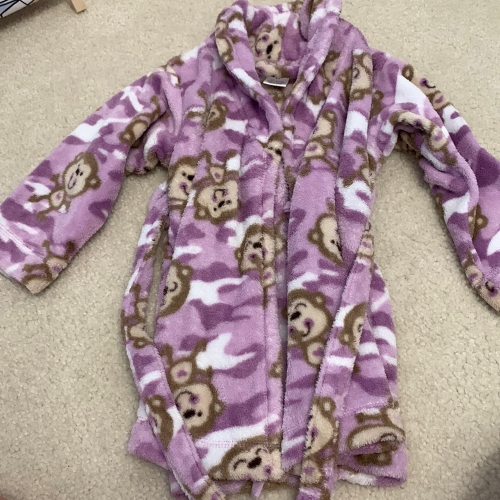 Purple bathrobe 2T